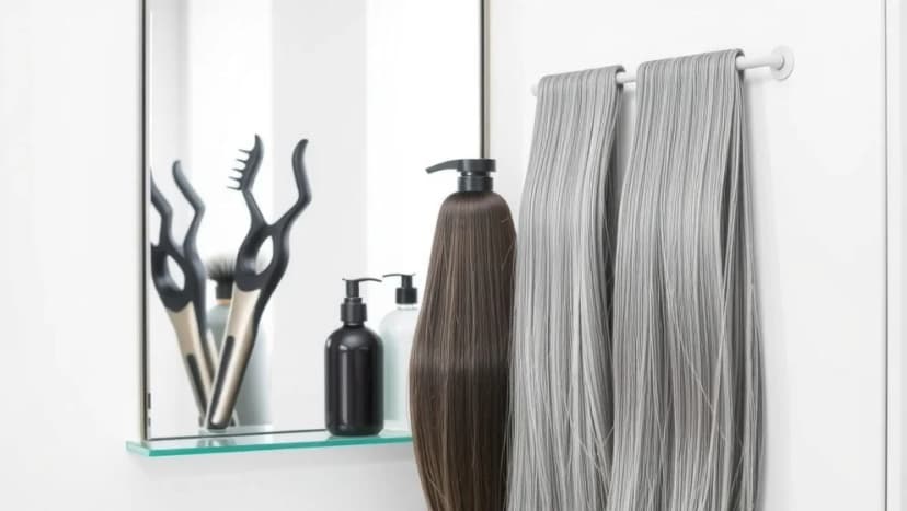 Kort grått hår som passar äldre kvinnor