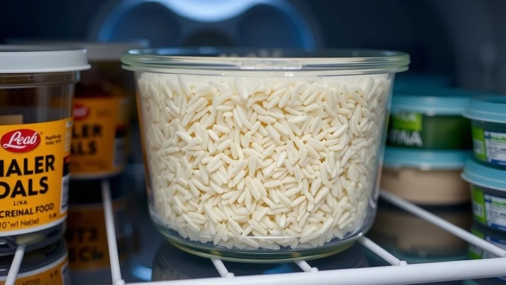 Hur länge håller kokt ris i kylen