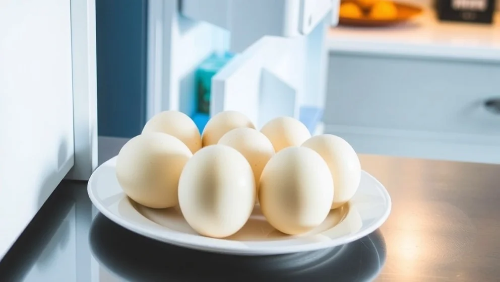 Hur länge håller kokta ägg i kylen