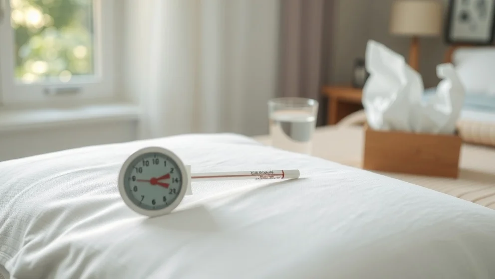 Hur länge kan man ha feber utan att oroa sig