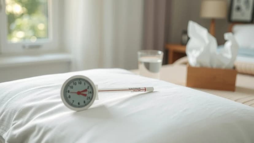 Hur länge kan man ha feber utan att oroa sig