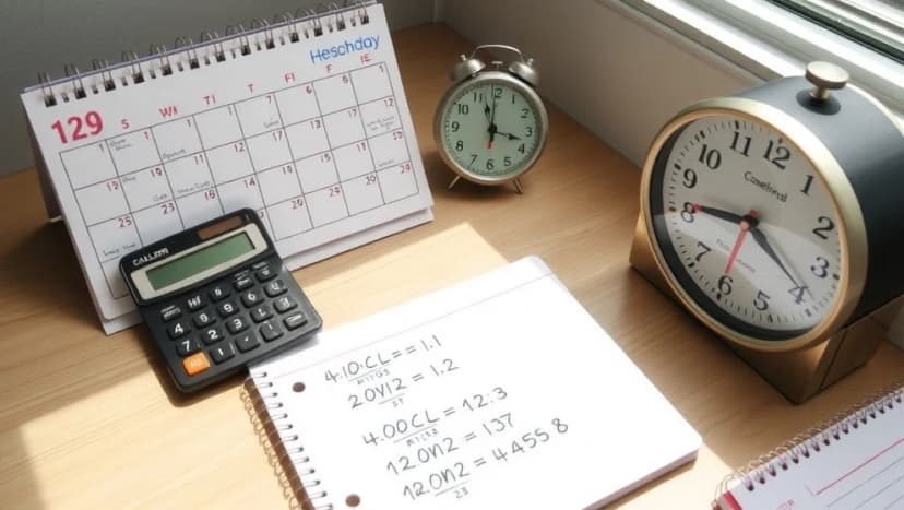 Hur många arbetstimmar jobbar du på en månad