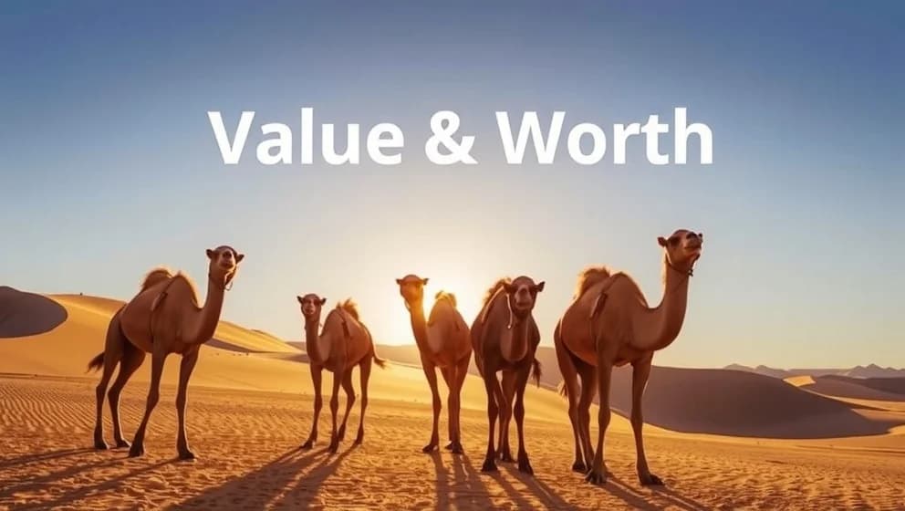 Hur många kameler är jag värd