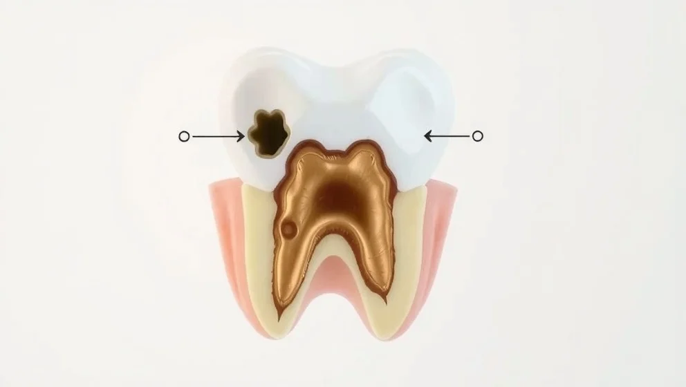 Hur ser hål i tänderna ut egentligen