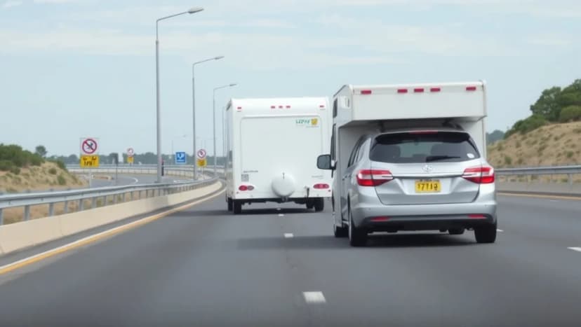 Hur snabbt får man köra med släp