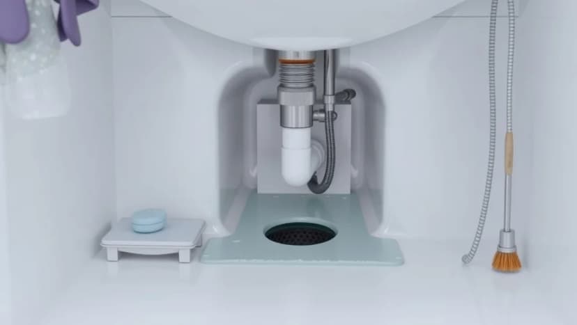 Luktar avlopp i badrummet trots rensat