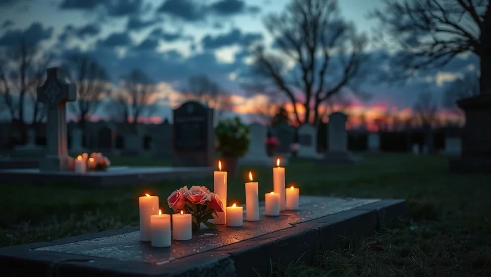 När tänder man ljus på graven